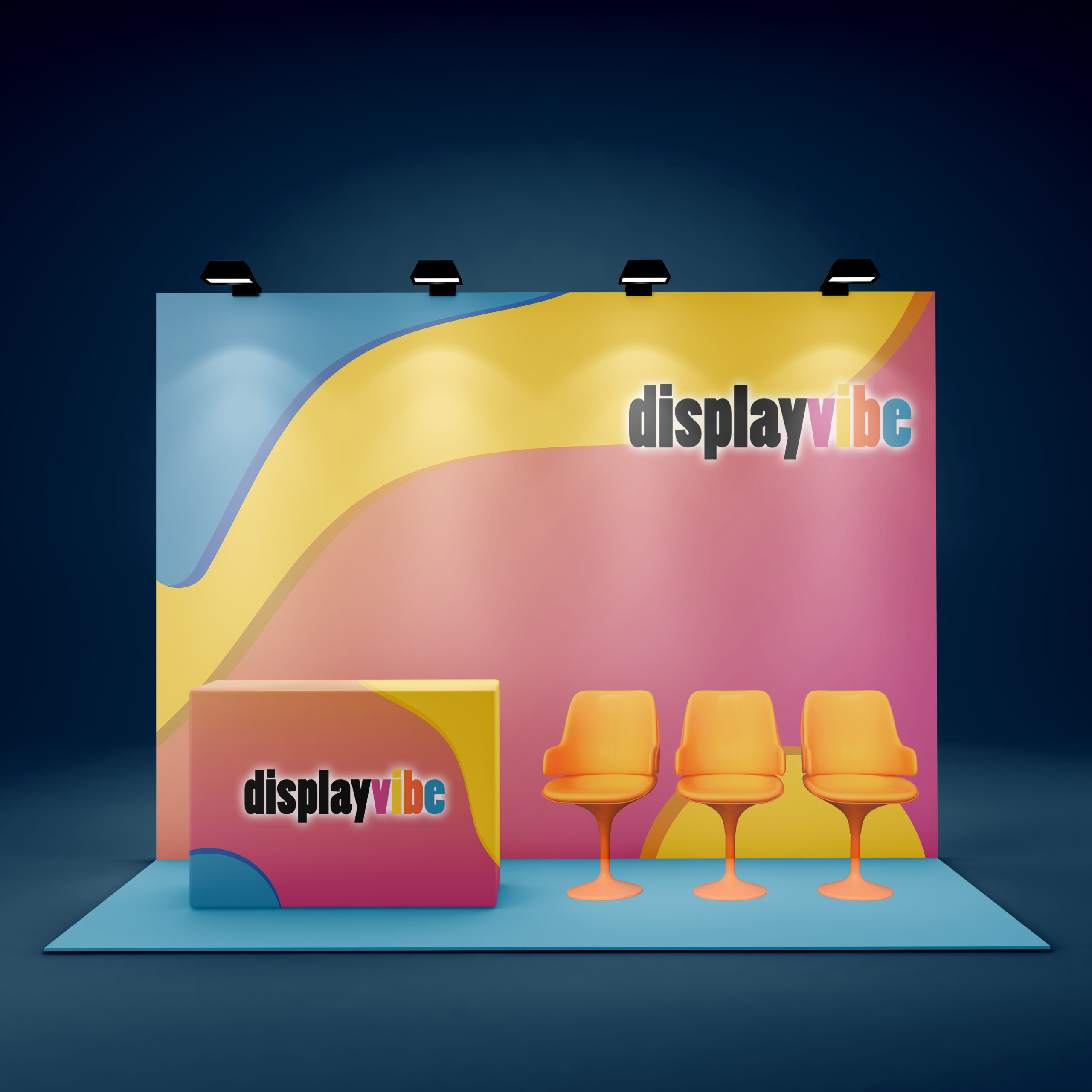 29559 Display Vibe - Tradeshow Booth Example Graphics