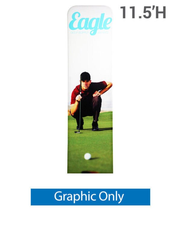 2ft x 11.5ft EZ Extend Fabric Display