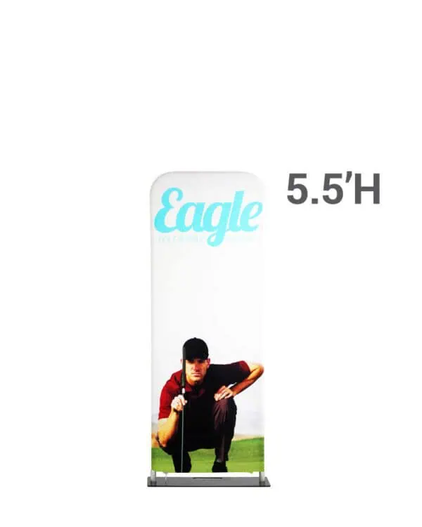 2ft x 5.5ft EZ Extend Fabric Display