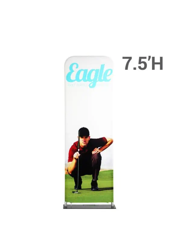 2ft x 7.5ft EZ Extend Fabric Display