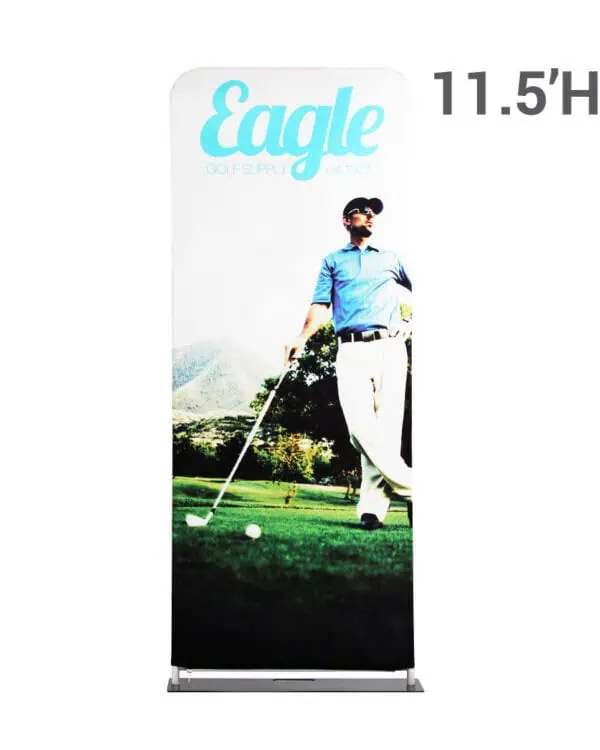 3ft x 11.5ft EZ Extend Fabric Display
