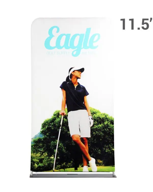 4ft x 11.5ft EZ Extend Fabric Display