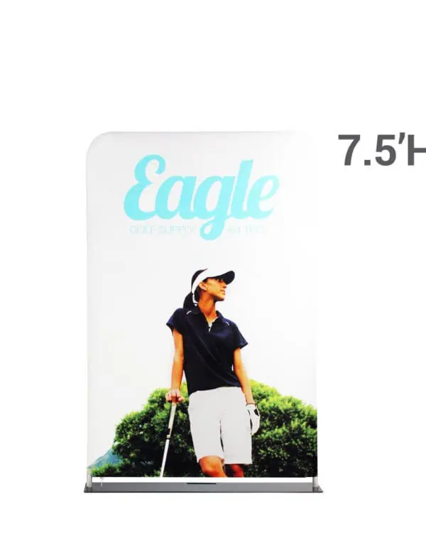 4ft x 7.5ft EZ Extend Fabric Display