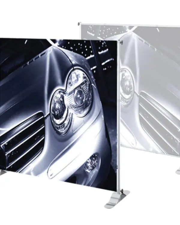 3′ x 7′ Jumbo Banner Small Tube Graphic Package