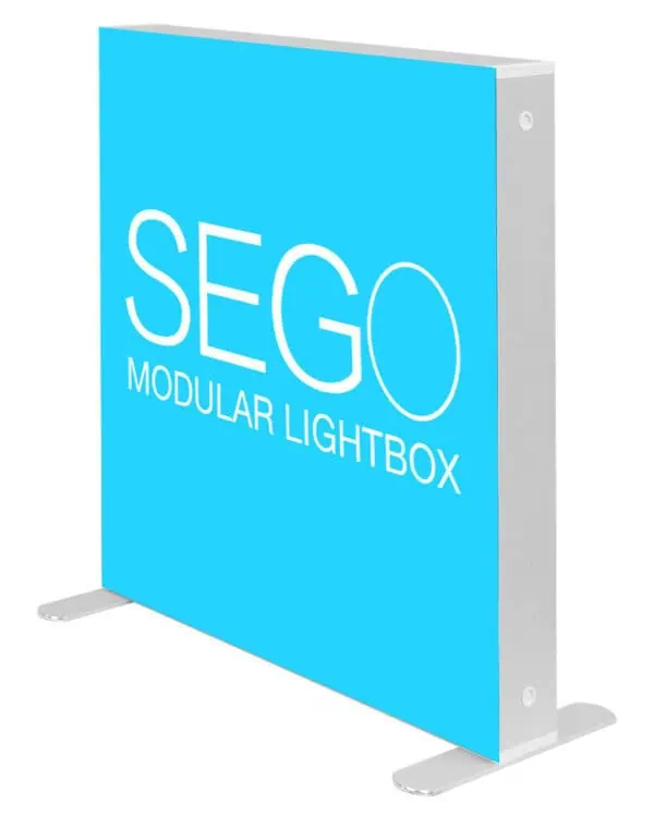 3.3′ x 3.3′ Sego Modular Lightbox Display