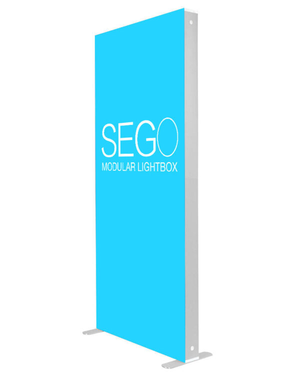 3.3′ x 7.4′ Sego Modular Lightbox Display