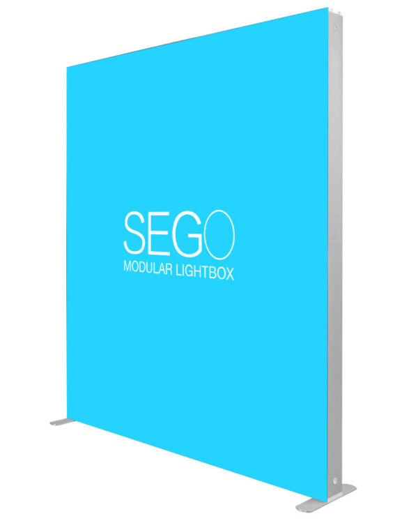 6.5′ x 7.4′ Sego Modular Lightbox Display