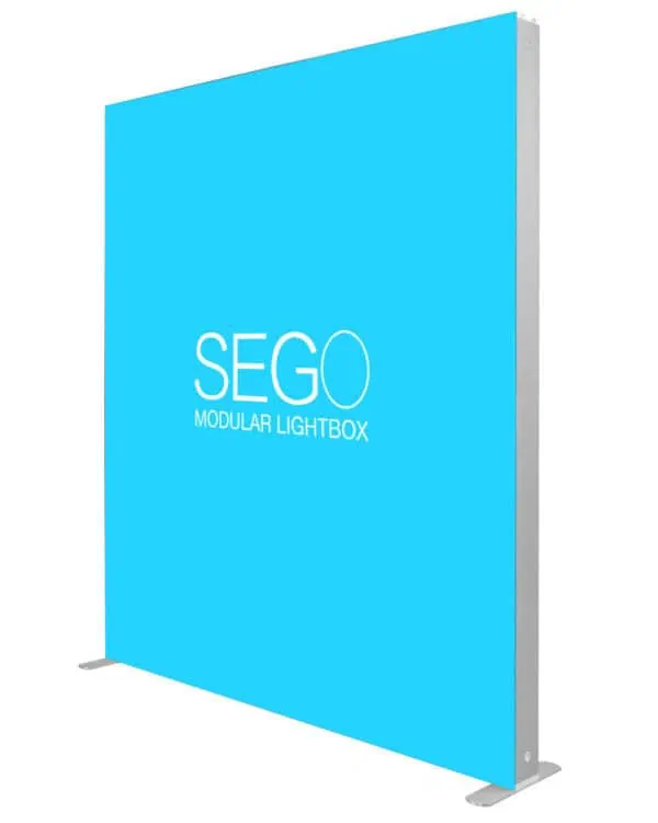 6.5′ x 7.4′ Sego Modular Lightbox Display