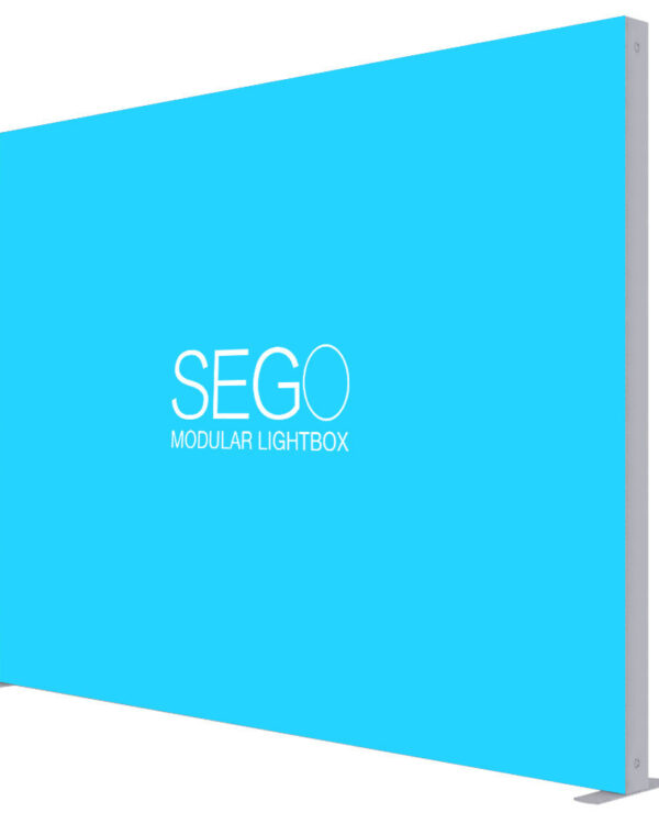 9.8′ x 7.4′ Sego Modular Lightbox Display