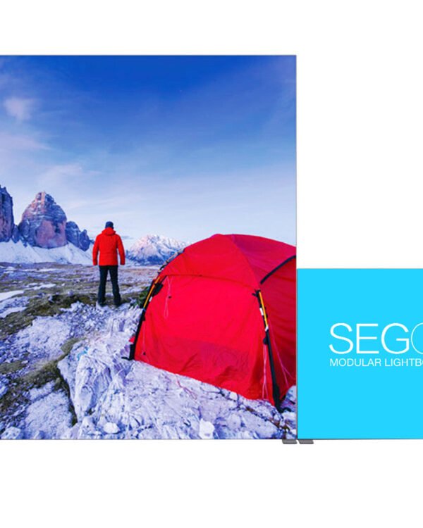 10′ x 10′ Sego Modular Lightbox Display Configuration D