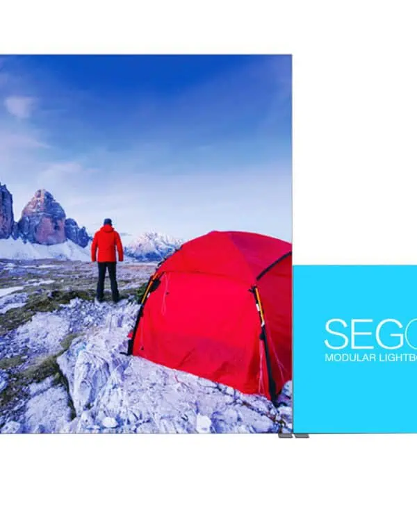 10′ x 10′ Sego Modular Lightbox Display Configuration D