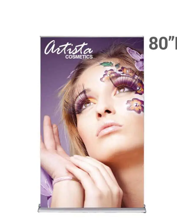 4′ x 6.6′ Silverstep Retractable Banner Stand