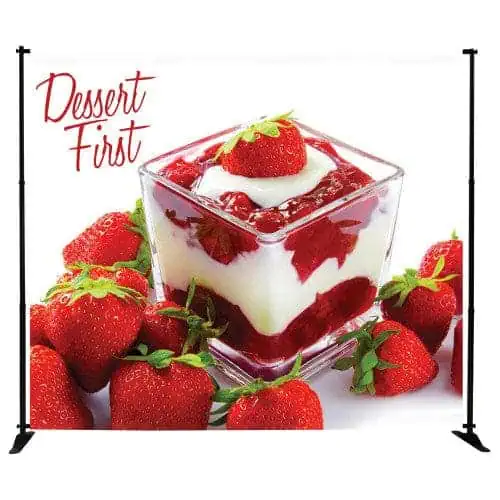 10′ x 8′ Slider Banner Backdrop Stand