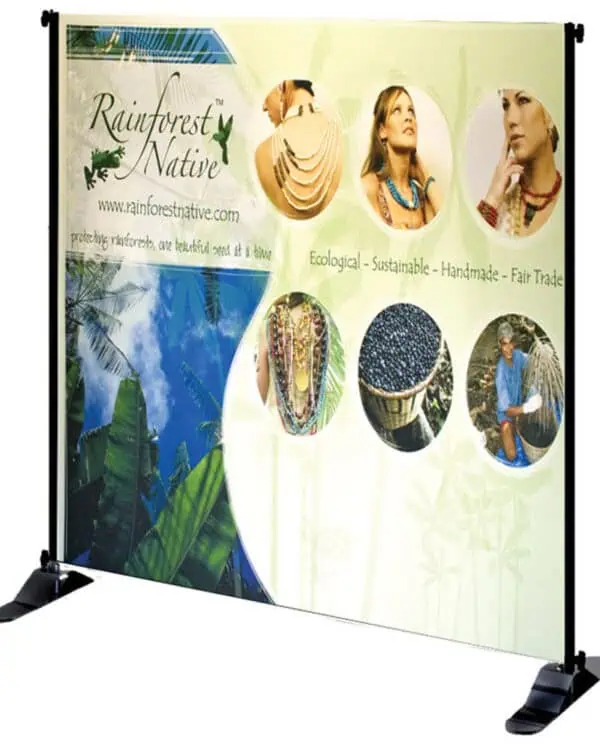 4′ x 5′ Jumbo Banner Small Tube Graphic Package