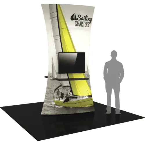 10′ Formulate Tower 02 Tension Fabric Structure