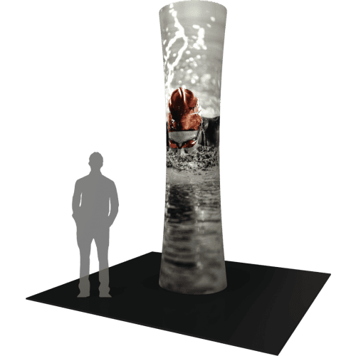 3ft x 12ft Formulate Cylinder Tower 01