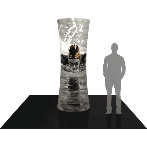 3ft x 8ft Formulate Cylinder Tower 03
