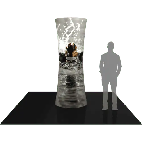 3ft x 8ft Formulate Cylinder Tower 03