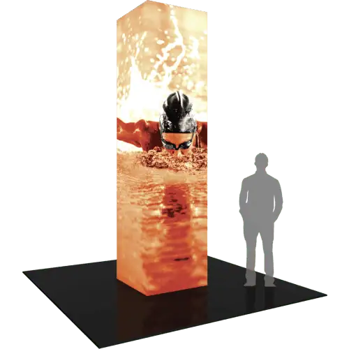 12ft Formulate Backlit Four-Sided Tower 01