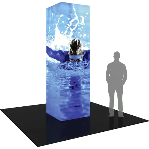 10ft Formulate Backlit Four-Sided Tower 02