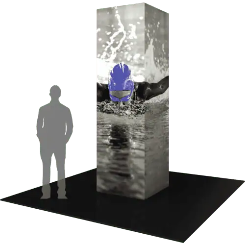 3ft x 10ft Formulate Four-sided Tower 02