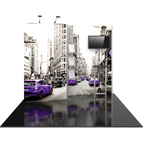 10ft x 10ft Hybrid Pro Modular Backwall Kit 02
