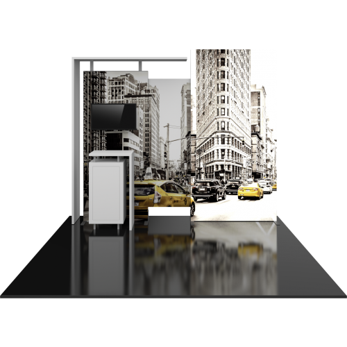 10ft x 10ft Hybrid Pro Modular Backwall Kit 03