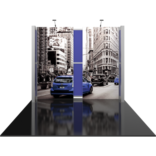 10ft x 10ft Hybrid Pro Modular Backwall Kit 05