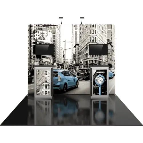 10ft x 10ft Hybrid Pro Modular Backwall Kit 06