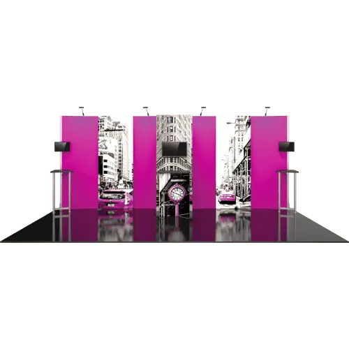 10′ x 20′ Hybrid Pro Modular Backwall Kit 09