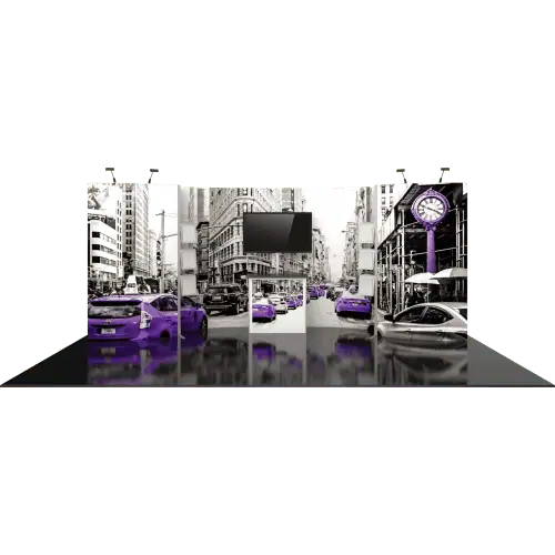 10′ x 20′ Hybrid Pro Modular Backwall Kit 10