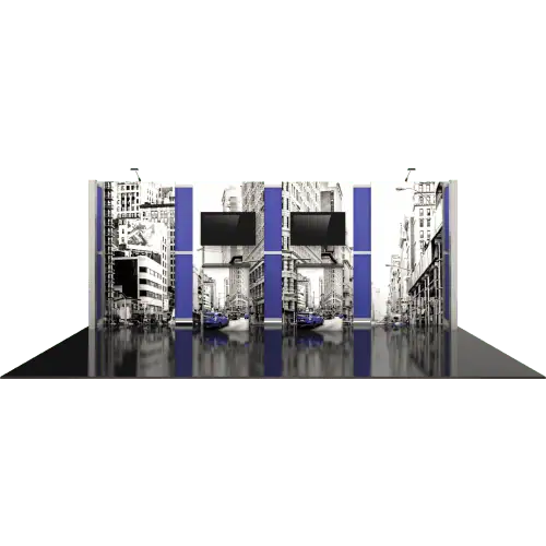 10′ x 20′ Hybrid Pro Modular Backwall Kit 13