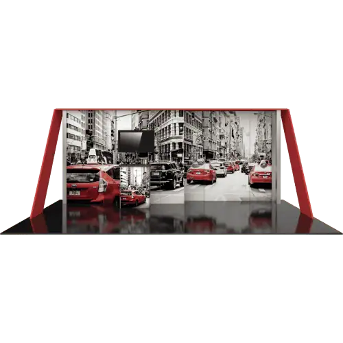 10′ x 20′ Hybrid Pro Modular Backwall Kit 15