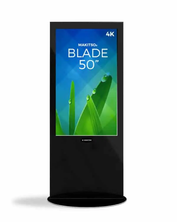 50″ Blade – 4k Digital Signage Kiosk