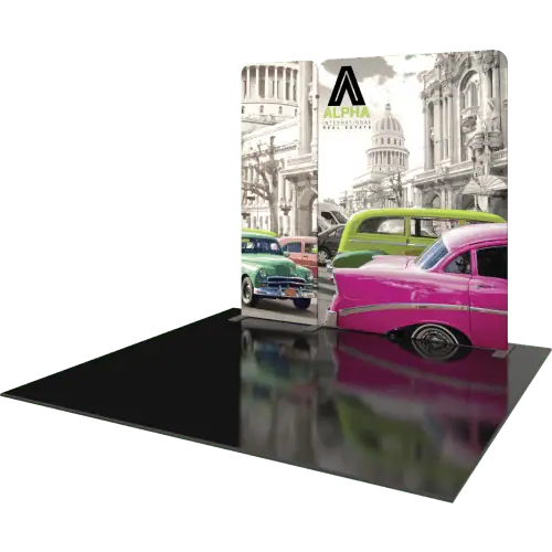10′ Modulate Series 2 Fabric Backwall Kit 04
