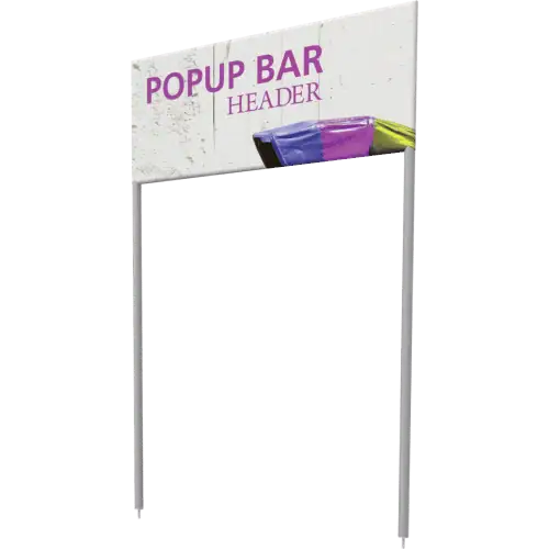 Popup Bar Large Header