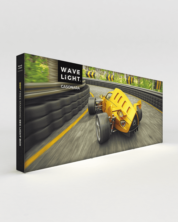 18.5ft x 8ft Wavelight Casonara SEG Light Box Display