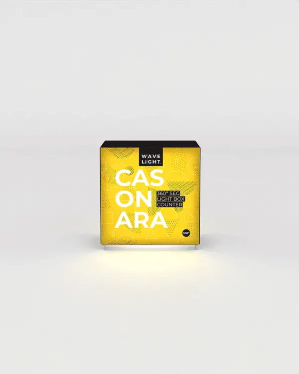 39in WaveLight Casonara SEG Light Counter Display - 100M