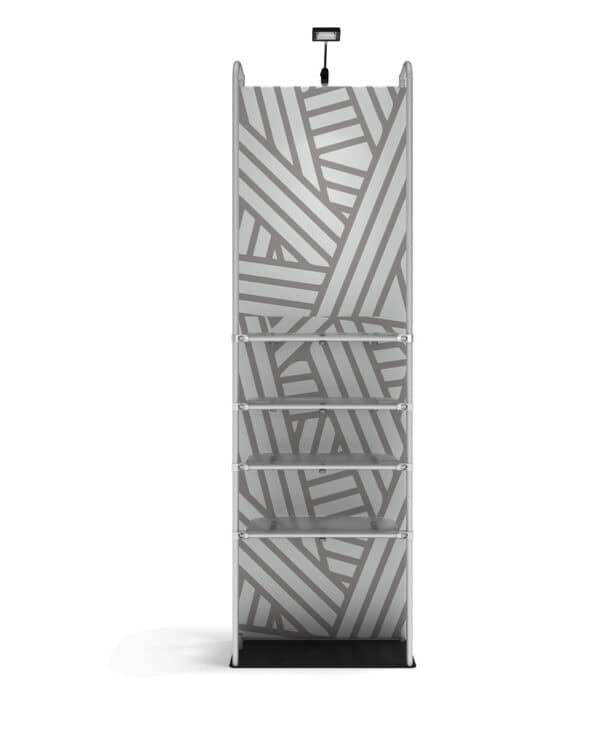 3′ x 10′ Waveline Merchandiser