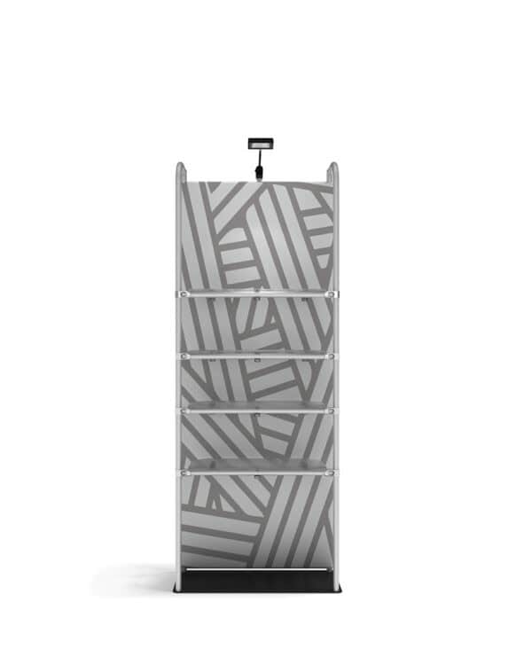 3′ x 8′ Waveline Merchandiser